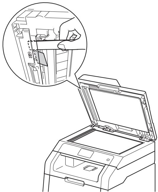 BROTHER DCP-9020CDW - Retrait des petits documents coincés dans le chargeur - 1
