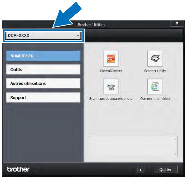 BROTHER DCP-9020CDW - Accès aux utilisaires Brother (Windows® 8) - 2