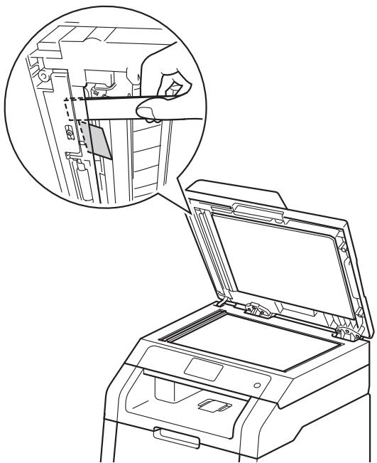 BROTHER DCP9020CDW - Retrait des petits documents coincés dans le chargeur - 1