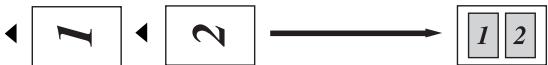 BROTHER MFC9140CDN - Si vous reproduisez des documents à partir du chargeur automatique de documents : - 1