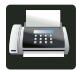 BROTHER MFC9140CDN - Envoi d'une page de garde pour le fax suivant - 1