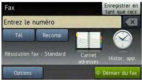 BROTHER MFC9140CDN - Envoi de fax en utilisant différents paramètres - 3