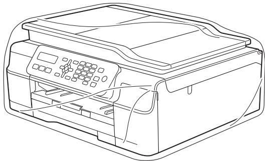 BROTHER DCP-J132W - Emballez l'appareil dans le sac. - 1