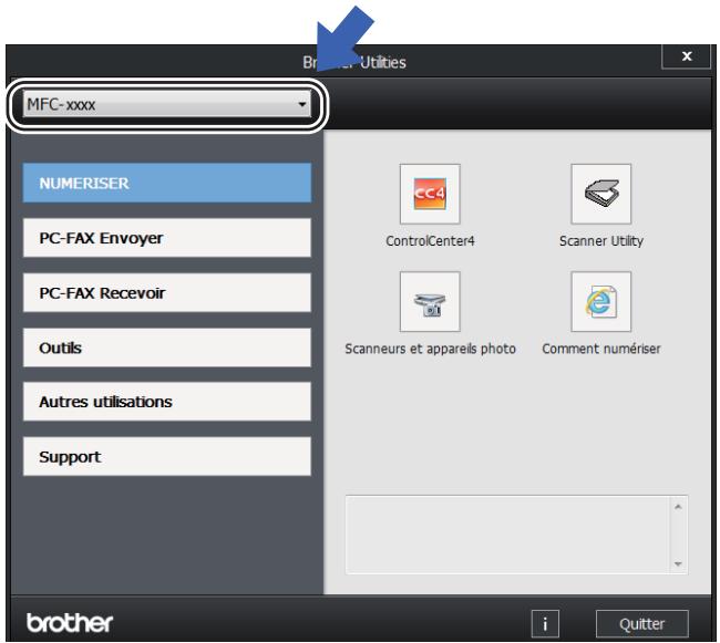 BROTHER DCP-1612W - Accès à brother utilities (windows®) - 3