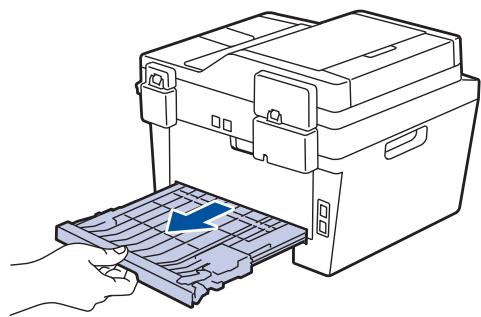 BROTHER DCP-L2540DN - Du papier est coincé au niveau du bac recto verso - 2