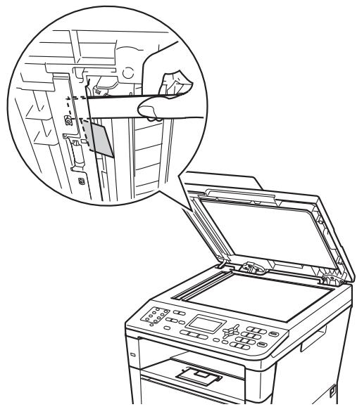 BROTHER MFC-8510DN - Retrait de petits documents coincés dans le chargeur - 1