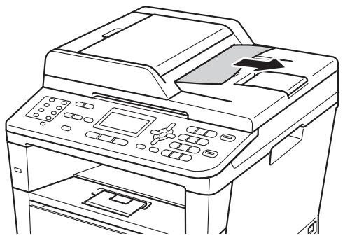 BROTHER MFC-8510DN - Le document est coincé au niveau du bac de sortie - 1