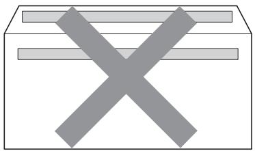 BROTHER MFC-9120CN - Types d'enveloppe à éviter - 1