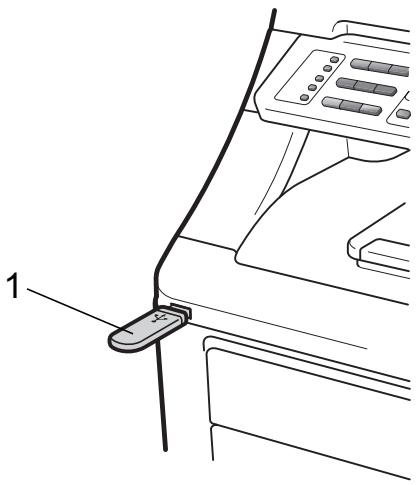 BROTHER MFC-9120CN - Impression de données directement à partir du lecteur USB de mémoire flash avec secure function lock 2.0 activé (mfc-9320cw seulement) - 1