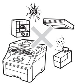 BROTHER MFC-9120CN - Choix d'un emplacement - 1