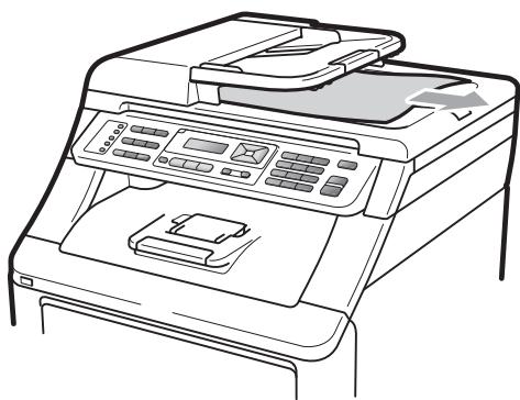 BROTHER MFC-9120CN - Le document est coincé au niveau du bac de sortie - 1