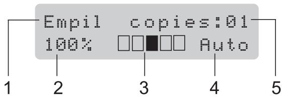 BROTHER MFC-9120CN - Passage en mode copie - 1
