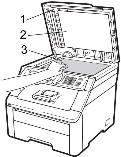BROTHER MFC-9120CN - Nettoyage de la vitre du scanner - 1