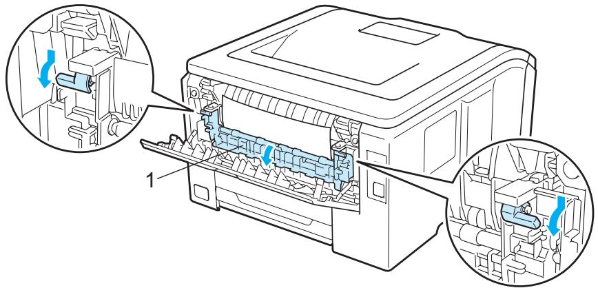 BROTHER HL-3040CN - Bourrage arrière (bourrage papier derrière le capot arrière) - 2