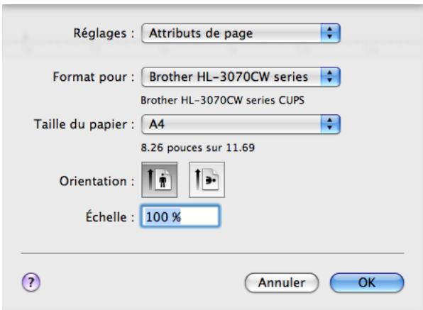 BROTHER HL-3040CN - Choix des options de mise en page - 1