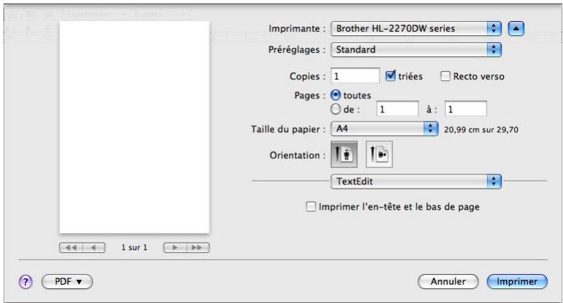 BROTHER HL-2130 - Choix des options de mise en page - 4