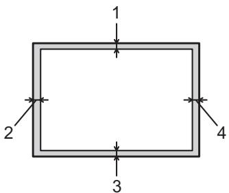 BROTHER HL-2130 - Zone non imprimable - 2