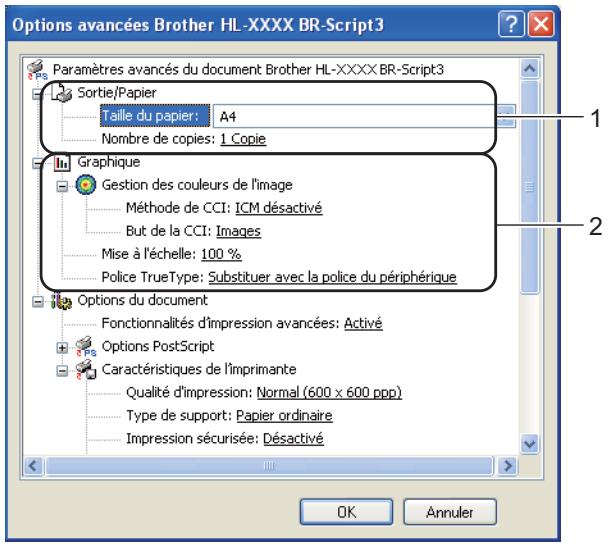 BROTHER HL-4140CN - Options avances - 1
