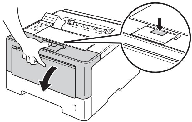 BROTHER HL-6180DW - Le papier est coincé à l'arrête de l'appareil - 1