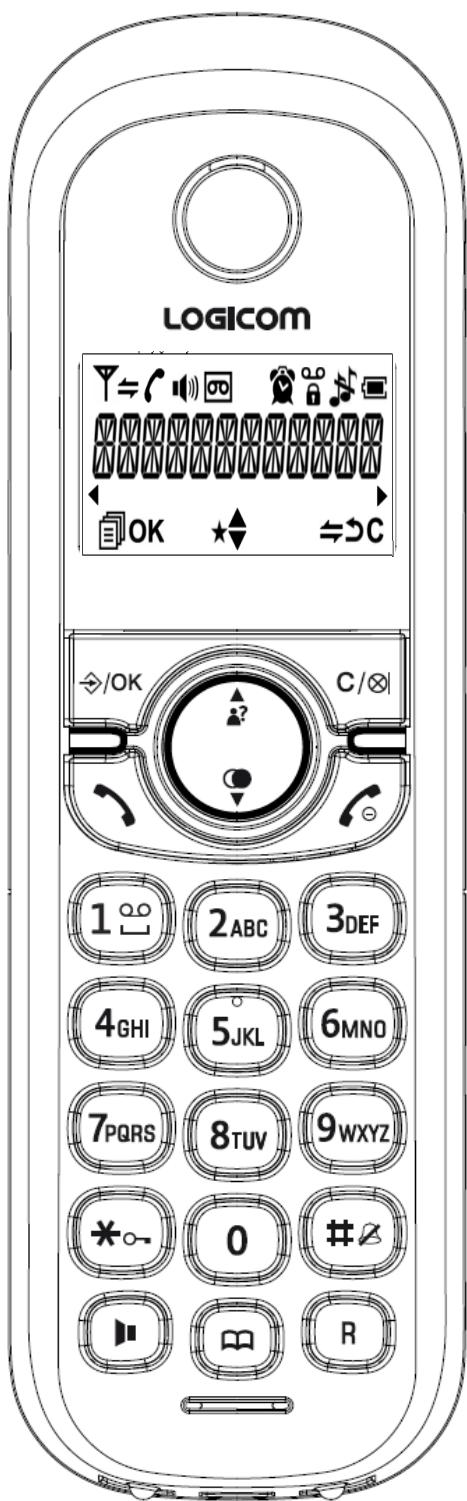 LOGICOM MANTA 350 - - Description du clavier - 14