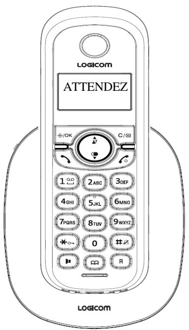 LOGICOM MANTA 350 - - Association automatique d'un combiné de la gamme MANTA à la base - 1