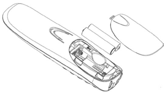 LOGICOM SOLY 150 - Installation des batteries rechargeables - 1