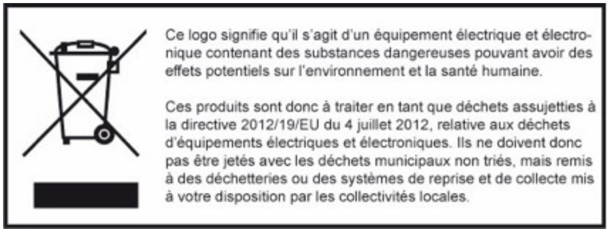 LOGICOM LOLA 155T - - Consigne de mise au rebut de l'appareil - 1