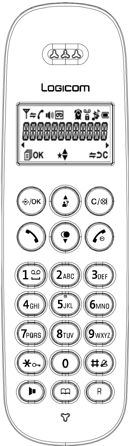 LOGICOM AURA 355T - - Description du clavier - 13