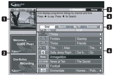 PIONEER DVR-640H-AV (RCS-606H - Utilisation du système GUIDE Plus+ - 1