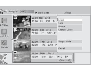 PIONEER DVR-640H-AV (RCS-606H - Sélectionnez maintenant la commande à appliquer à tous ces titres. - 3
