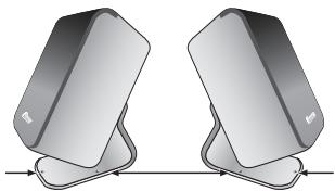 PIONEER DVR-640H-AV (RCS-606H - Tournez les haut-parleurs comme illustré, en suivant les repères de guidage pour dessons "Front Surround" optimaux. - 1