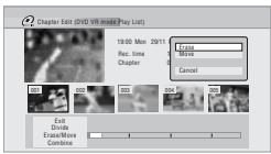 PIONEER DVR-640H-AV (RCS-606H - Chapter Edit - 5