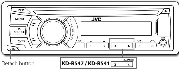 JVC KD-R441 - Handling discs: - 3
