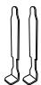 JVC KD-X250BT - Part list for installation - 5