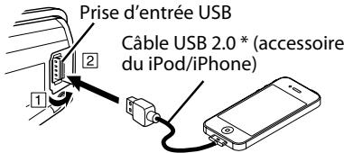 JVC KD-X250BT - Lecture d'un iPod/iPhone - 1
