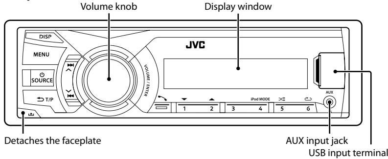 JVC KD-X250BT - Display information - 2