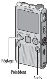 OLYMPUS DP-311 - Réglage de l'heure et date - 1