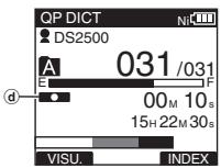 OLYMPUS DS 2500 - Appuyez sur la touche STOP pour arreter l'enregistrement. - 2