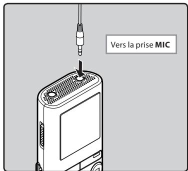 OLYMPUS VN-712PC - Enregistrement à partir d'un microphone externe ou d'autres dispositifs - 1