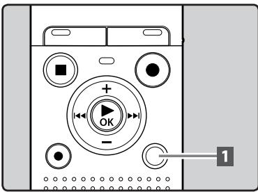 OLYMPUS VN-712PC - Réglage d'une marque index ou d'une marque temp - 1