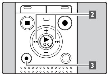 OLYMPUS VN-712PC - Effacement d'une marque index ou d'une marque temp - 1
