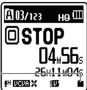 OLYMPUS VN-8500PC ME-32 - Quand [repeter] est selectionné: - 1