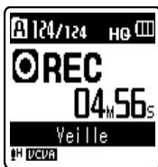 OLYMPUS VN-8500PC ME-32 - Appuyez sur la touche REC (●) pour démarrer l'enregistrement. - 1