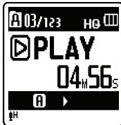 OLYMPUS VN-8500PC ME-32 - Comment commencer à segmenter la lecture à répétition - 5