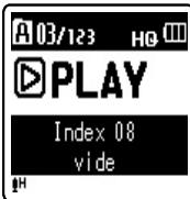 OLYMPUS VN-8500PC ME-32 - Effacement d'une marque index ou d'une marque temp: - 6