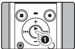 OLYMPUS VN-8500PC ME-32 - Comment commencer à segmenter la lecture à répétition - 1