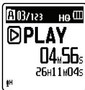 OLYMPUS VN-8500PC ME-32 - Comment commencer à segmenter la lecture à répétition - 4