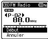 OLYMPUS WS-650S - Suppression d'une station de radio - 1