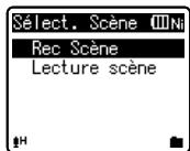 OLYMPUS WS-650S - Changement de la plateforme d'enregistrement [Rec Scène] - 2