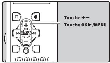 OLYMPUS WS-650S - Changement de la vitesse de lecture - 1